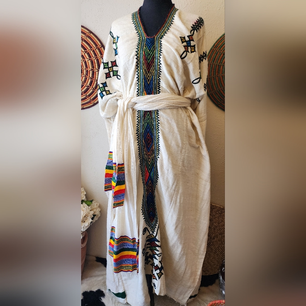 Ethiopian eritrean traditional Gonder dress